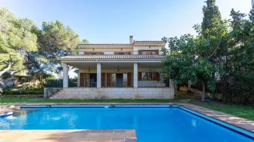 Spacious family home with sea views for sale in Cala Blava, Mallorca