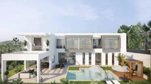Ultra modern family villa for sale in Santa Ponsa, Mallorca