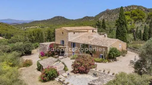 Charming country estate with pool license ( applied for ) with agrohotel project with impressive views !