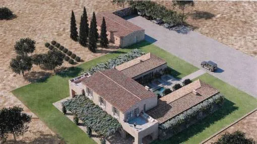 Exceptional country estate for sale in a peaceful area of Santanyí, Mallorca