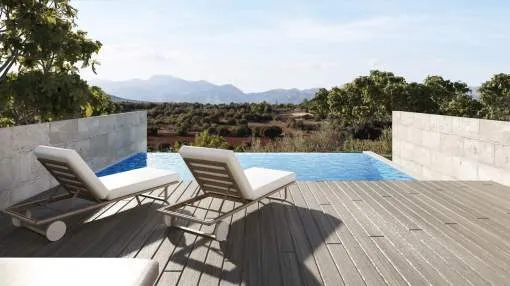 Renovated village house with private pool, for sale in Llubi, Mallorca