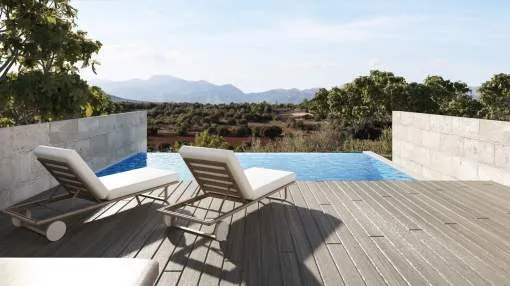 Renovated village house with private pool, for sale in Llubi, Mallorca Renovated village house with private pool, for sale in Llubi, Mallorca