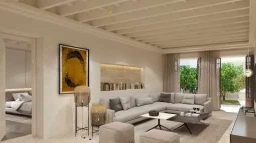 Duplex apartment with private garden in the heart of Palma, Mallorca Duplex apartment with private garden in the heart of Palma, Mallorca
