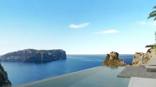 New and luxurious sea view villa for sale in Puerto Andratx, Mallorca