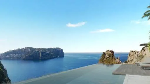 New and luxurious sea view villa for sale in Puerto Andratx, Mallorca New and luxurious sea view villa for sale in Puerto Andratx, Mallorca