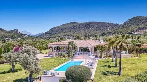 Glorious country finca with heated pool for sale in Puerto Andratx, Mallorca