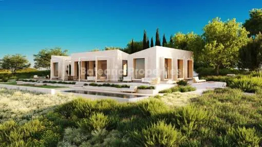Modern country finca for sale in Lloret de Vistalegre near Sineu, Mallorca Modern country finca for sale in Lloret de Vistalegre near Sineu, Mallorca