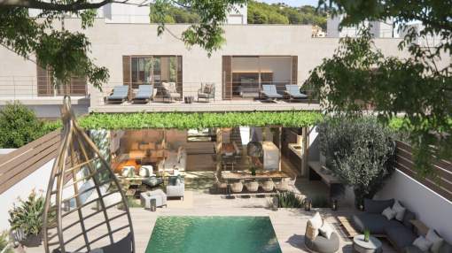 New Luxury town house with garden for sale in Génova, Mallorca New Luxury town house with garden for sale in Génova, Mallorca