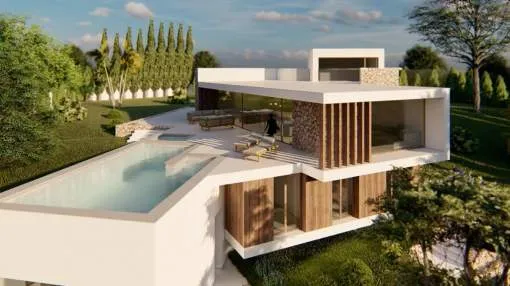 Ultra-modern luxury villa for sale in Bendinat, Mallorca