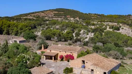 Mallorcan estate with 50 hectares of land for sale in Sant Llorenc, Mallorca Mallorcan estate with 50 hectares of land for sale in Sant Llorenc, Mallorca