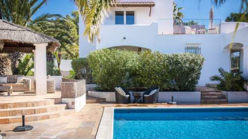 Charming four bedroom villa with sea views for sale in Cala Moli, Ibiza Charming four bedroom villa with sea views for sale in Cala Moli, Ibiza
