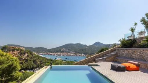Fantastic villa with sea views for sale in Puerto Andratx, Mallorca Fantastic villa with sea views for sale in Puerto Andratx, Mallorca