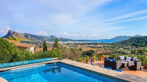 Wonderful property for sale with views of Pollensa Bay, Mallorca Wonderful property for sale with views of Pollensa Bay, Mallorca