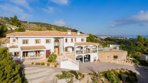 Luxurious sea view villa for sale in Costa d´en Blanes, Mallorca Luxurious sea view villa for sale in Costa d´en Blanes, Mallorca
