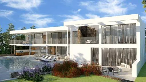 Luxurious villa focused on state-of-art technology for sale in Santa Ponsa, Mallorca Luxurious villa focused on state-of-art technology for sale in Santa Ponsa, Mallorca