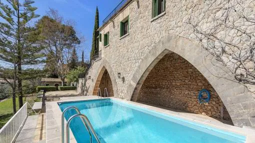 Unique villa with holiday rental license for sale in Valldemossa, Mallorca Unique villa with holiday rental license for sale in Valldemossa, Mallorca