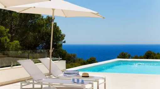 Fantastic luxury villa with breath-taking sea views, for sale in Puerto Andratx, Mallorca