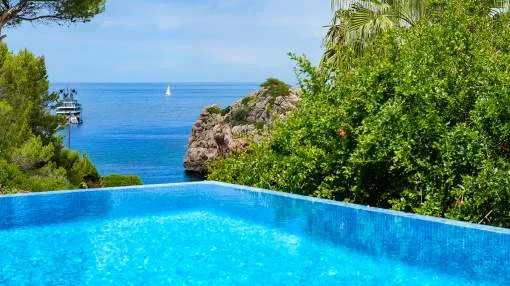 Incredible sea view villa with spa for sale in Cala Deia, Mallorca Incredible sea view villa with spa for sale in Cala Deia, Mallorca
