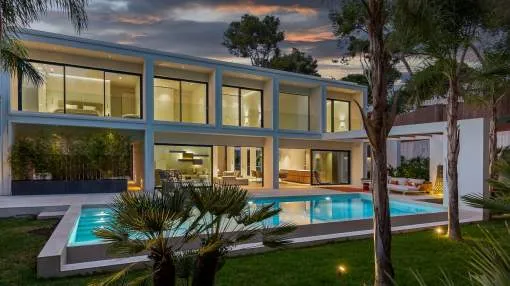 New luxury villa for sale close to the beach in Bendinat, Mallorca New luxury villa for sale close to the beach in Bendinat, Mallorca
