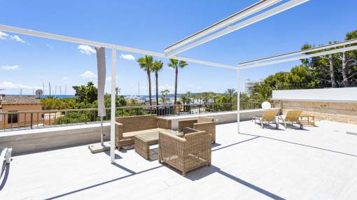 Luxurious sea view apartment for sale in Portals Nous, Mallorca Luxurious sea view apartment for sale in Portals Nous, Mallorca