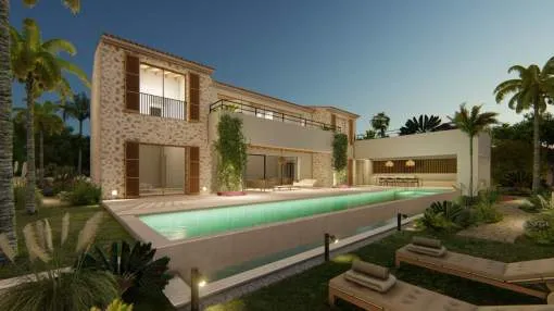 Luxurious and stylish villa for sale overlooking Port Adriano, Mallorca Luxurious and stylish villa for sale overlooking Port Adriano, Mallorca