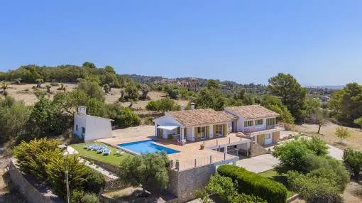 Spectacular country estate with panoramic views for sale in Santa Maria, Mallorca Spectacular country estate with panoramic views for sale in Santa Maria, Mallorca
