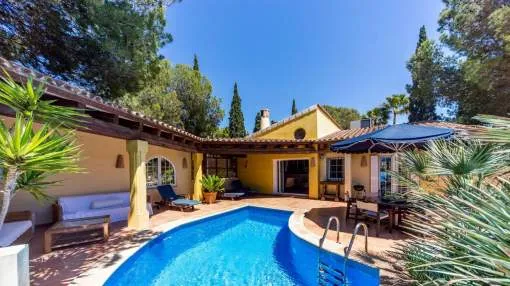 Mediterranean villa with pool and stunning sea views in Santa Ponsa Mediterranean villa with pool and stunning sea views in Santa Ponsa