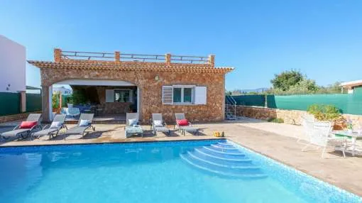 Family friendly holiday home for 6 persons with beautiful terrace and private pool Family friendly holiday home for 6 persons with beautiful terrace and private pool