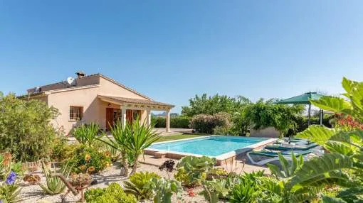 Quiet garden with pool - Villa S'Hortet Quiet garden with pool - Villa S'Hortet
