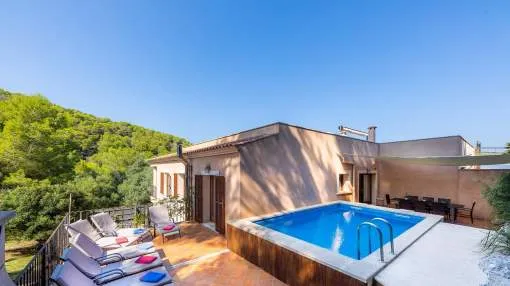 Stylish house with pool - Casa S’Arbosera