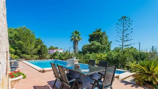 Pet-friendly Villa Juana Maria with Pool, A/C, Wi-Fi, Garden, Terrace & Balcony Pet-friendly Villa Juana Maria with Pool, A/C, Wi-Fi, Garden, Terrace & Balcony