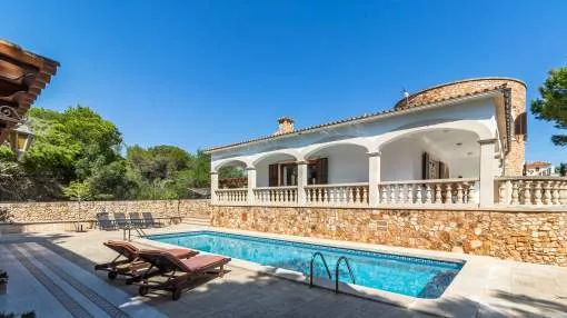 Villa Andres » Villa with character and swimming pool only 300m to the beach Cala Santanyí