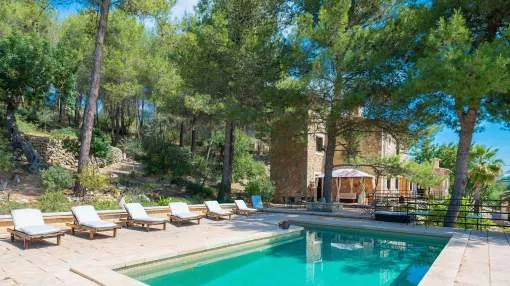 Es Pinar - Villa for 8 people in Alaró. Es Pinar - Villa for 8 people in Alaró.