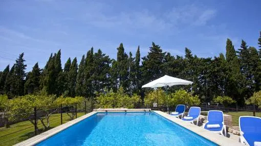 Wonderful villa for 5 people, wifi, private pool, perfect for families in a quiet area only 10 minutes drive from the beach.