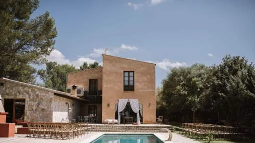 Stunning Villa Son French with Mountain View, Wi-Fi, Terrace, Pool, Balcony & Garden; Parking Available, Pets Allowed Stunning Villa Son French with Mountain View, Wi-Fi, Terrace, Pool, Balcony & Garden; Parking Available, Pets Allowed
