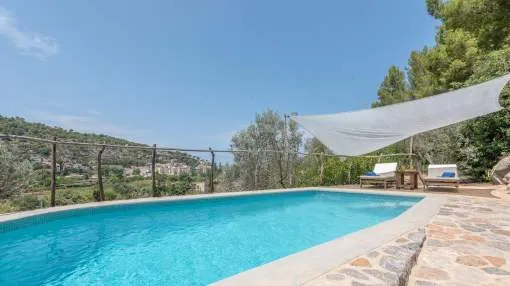 Holiday Home “Villa Cami de la Mar” with Mountain View, Wi-Fi, Garden & Terrace