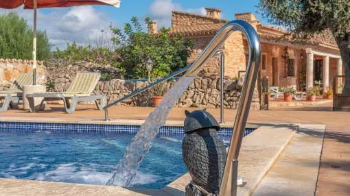 Mediterranean Holiday Home "Son Covas" with Wi-Fi, Garden, Terraces & Pool; Parking Available