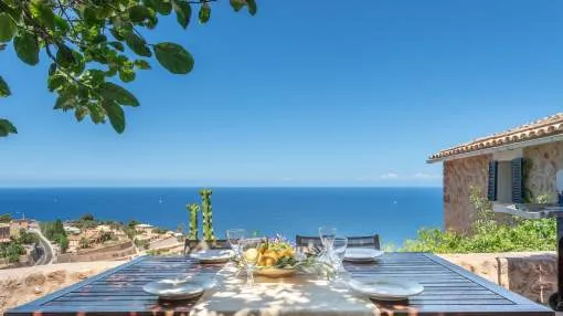 Stunning Holiday Home “Little Paradise in Banyalbufar” with Ocean View, Mountain View, Terrace & Wi-Fi; Parking Available in the Street Stunning Holiday Home “Little Paradise in Banyalbufar” with Ocean View, Mountain View, Terrace & Wi-Fi; Parking Available in the Street