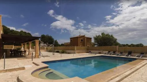 Villa Can Tosam Meiga with Wi-Fi, Pool, Terraces & Balcony; Parking Available