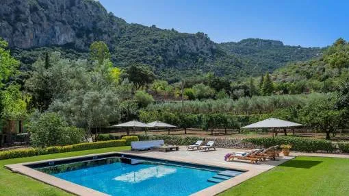 Villa Matge is a stunning family home located in the beautiful Valldemossa valley Villa Matge is a stunning family home located in the beautiful Valldemossa valley