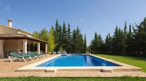 Country Home "Can Colet" with Mountain View, Pool, Wi-Fi, Garden & Terrace; Parking