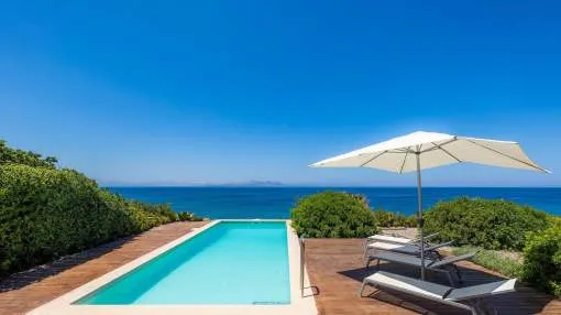 Vacation Villa "Villa Espacio" with Sea View, Garden, Pool, Wi-Fi & Terrace