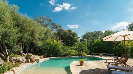 Finca "Villa Amengual" with Pool, Garden, A/C & Wi-Fi