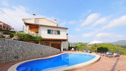 Detached finca-Comfortable, private pool, terrace, BBQ area, AC, TV, Wifi Detached finca-Comfortable, private pool, terrace, BBQ area, AC, TV, Wifi