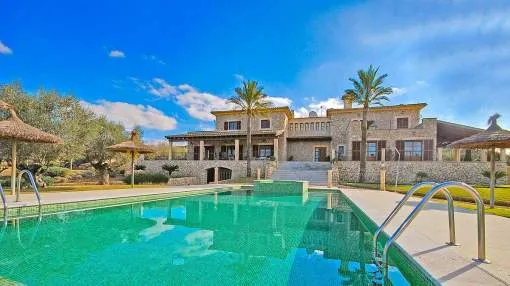 Large country villa for 16 persons - with a fantastic panoramic view Large country villa for 16 persons - with a fantastic panoramic view