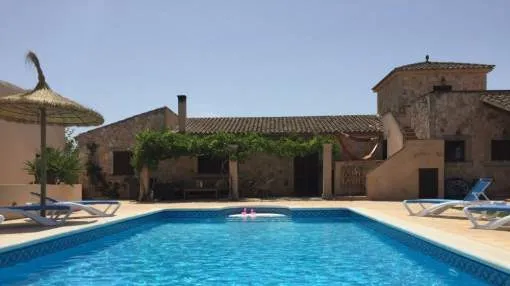 Modern finca in Campos with big pool, barbecue, boccia field and bicycles Modern finca in Campos with big pool, barbecue, boccia field and bicycles
