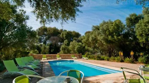 Holiday home for 4+2 people with community pool and playground in Manacor Holiday home for 4+2 people with community pool and playground in Manacor