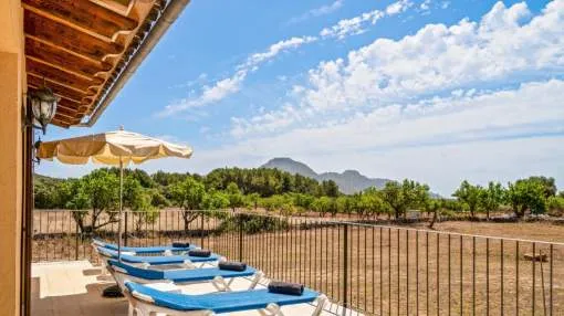 Rural finca in quiet location with terrace and garden for 6 people Rural finca in quiet location with terrace and garden for 6 people