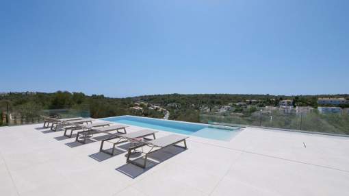 Great modern villa in Manacor with panoramic views and private pool Great modern villa in Manacor with panoramic views and private pool