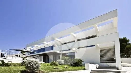 Newly constructed villa with panoramic views in Cala Vinyes Newly constructed villa with panoramic views in Cala Vinyes